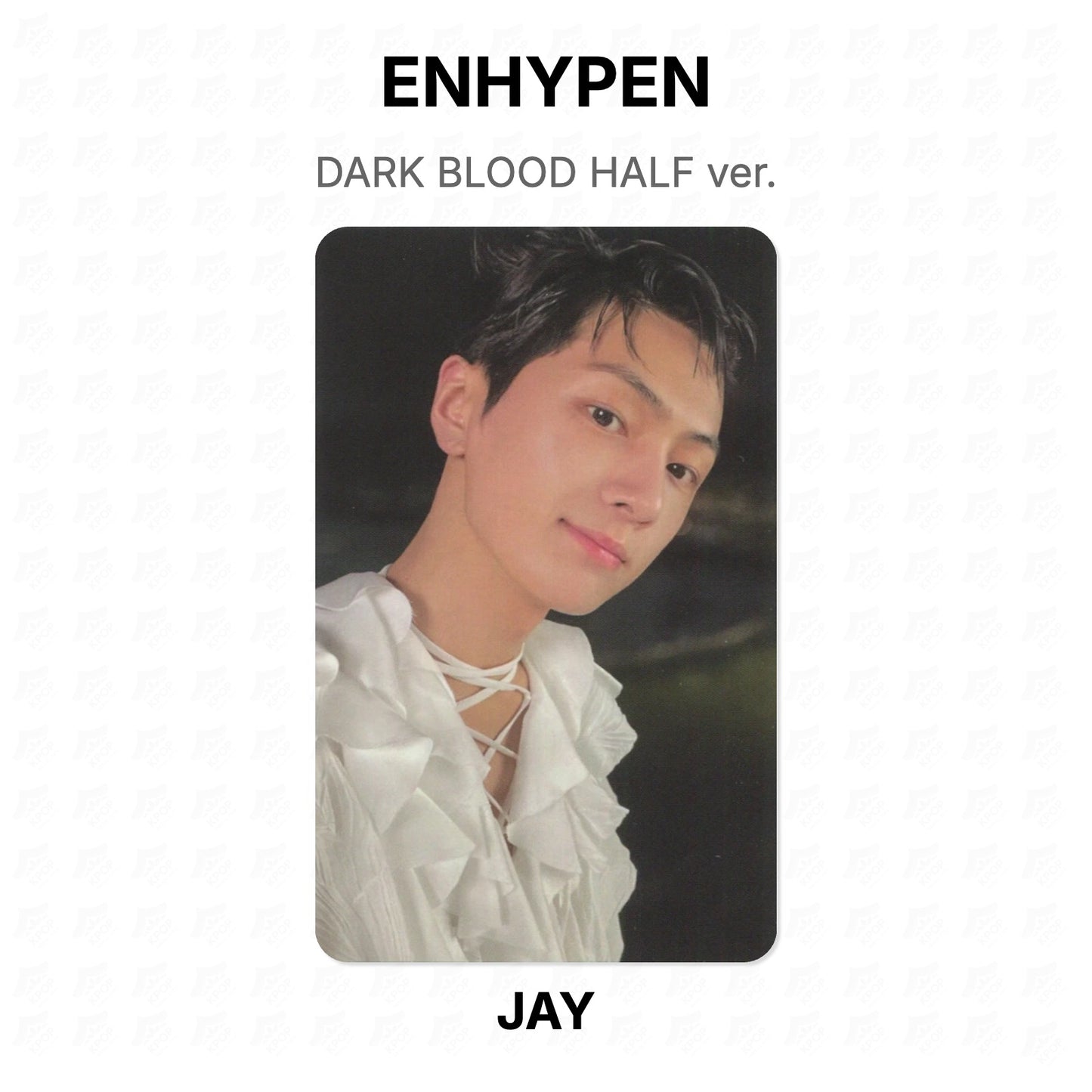 ENHYPEN DARK BLOOD HALF ver. Official Photocard