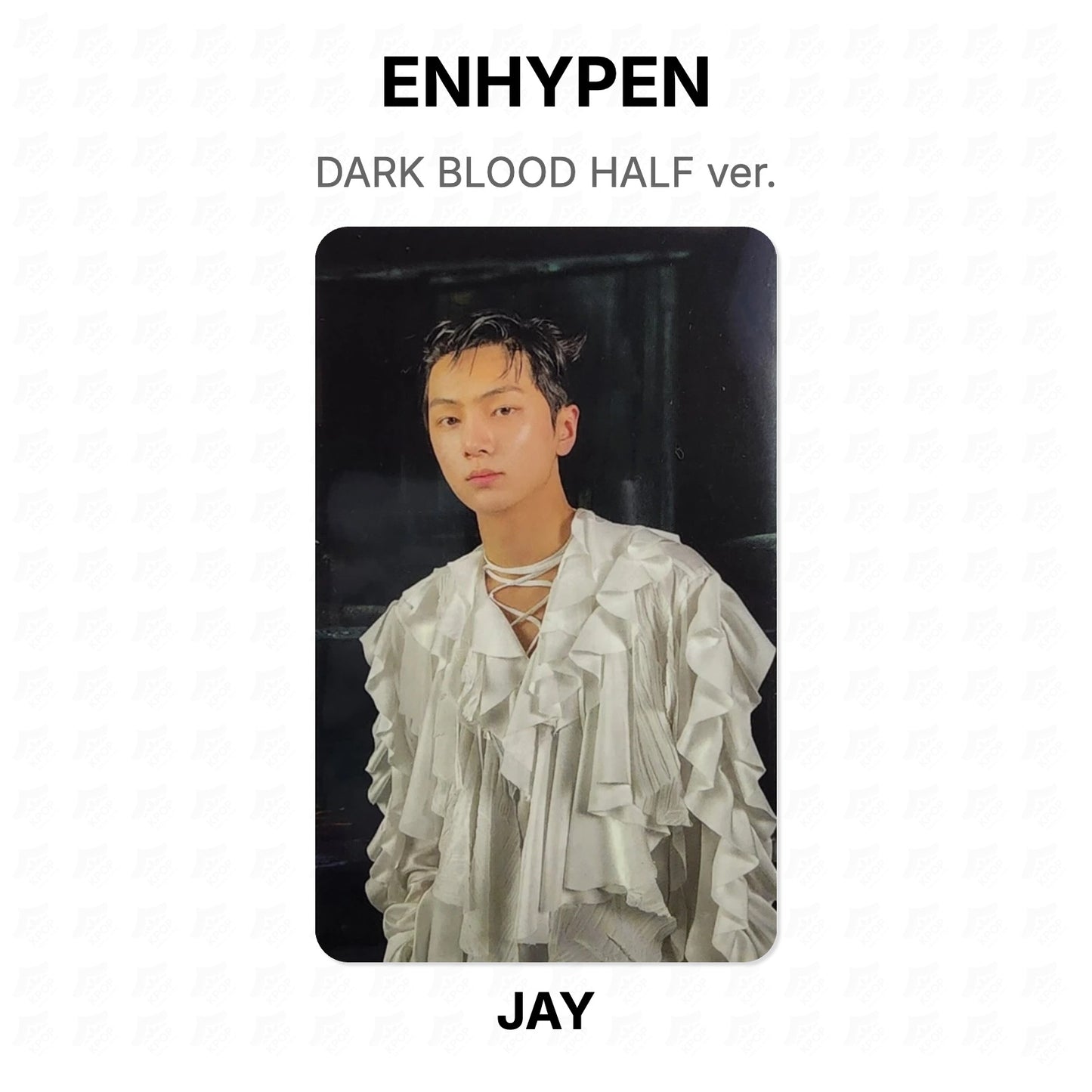ENHYPEN DARK BLOOD HALF ver. Official Photocard