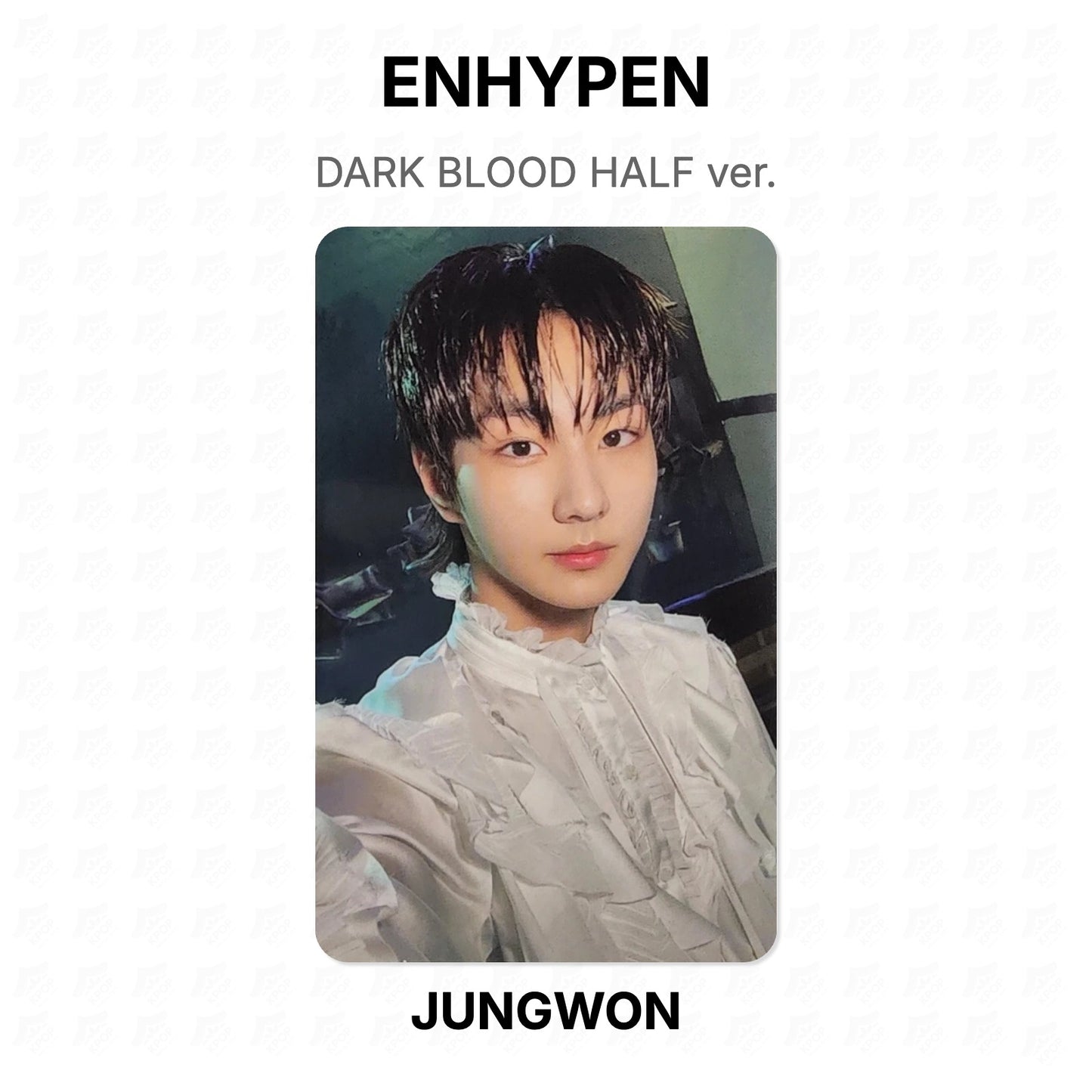 ENHYPEN DARK BLOOD HALF ver. Official Photocard