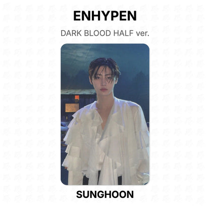 ENHYPEN DARK BLOOD HALF ver. Official Photocard