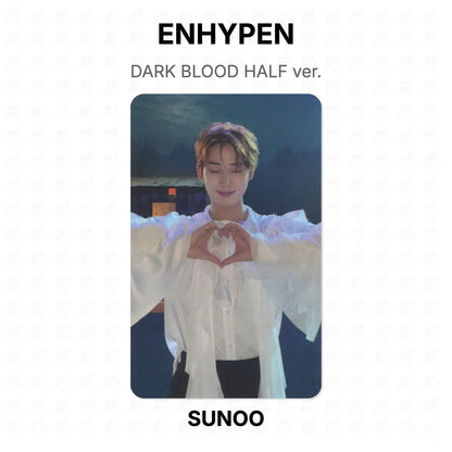 ENHYPEN DARK BLOOD HALF ver. Official Photocard