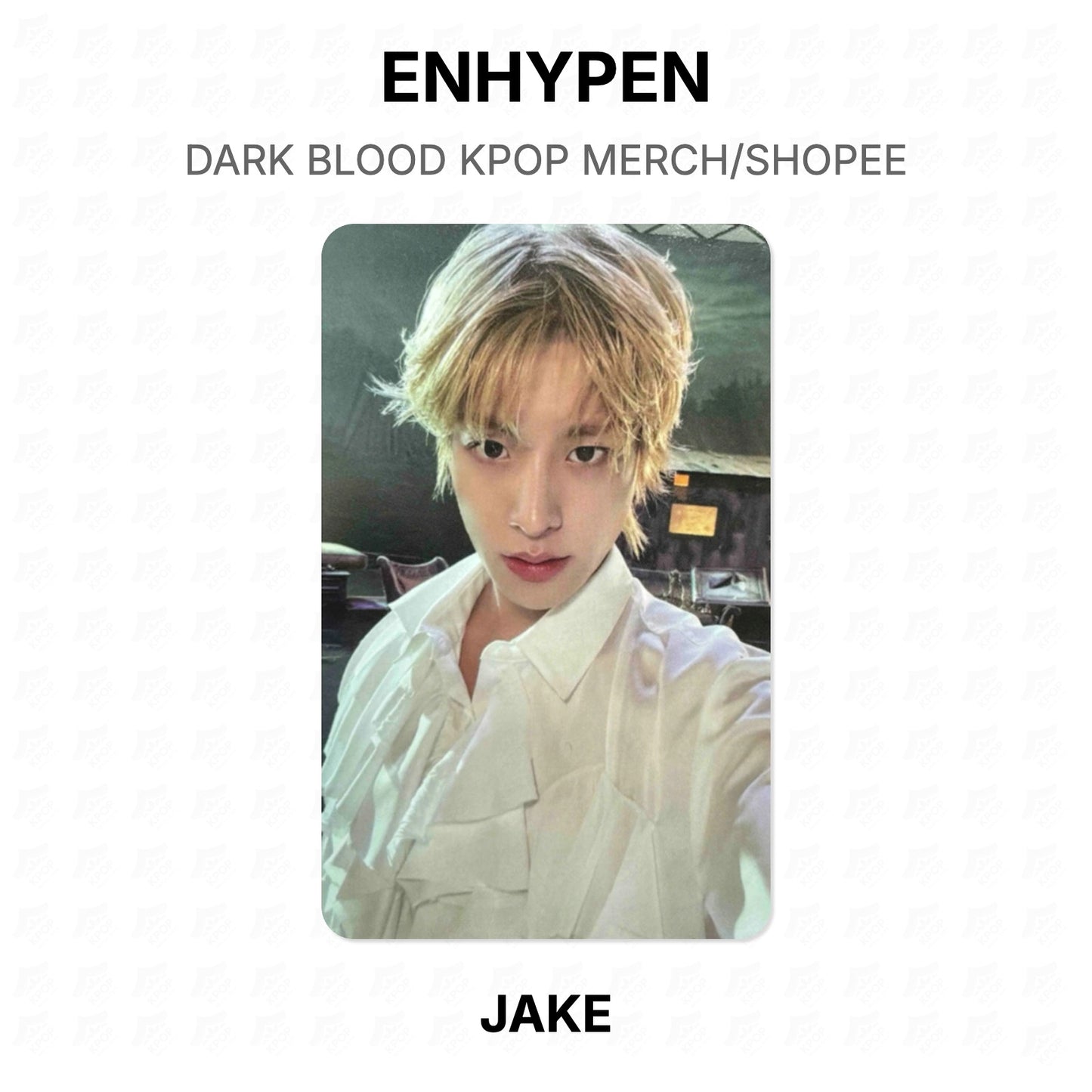 ENHYPEN DARK BLOOD KPOP MERCH/SHOPEE Official Photocard