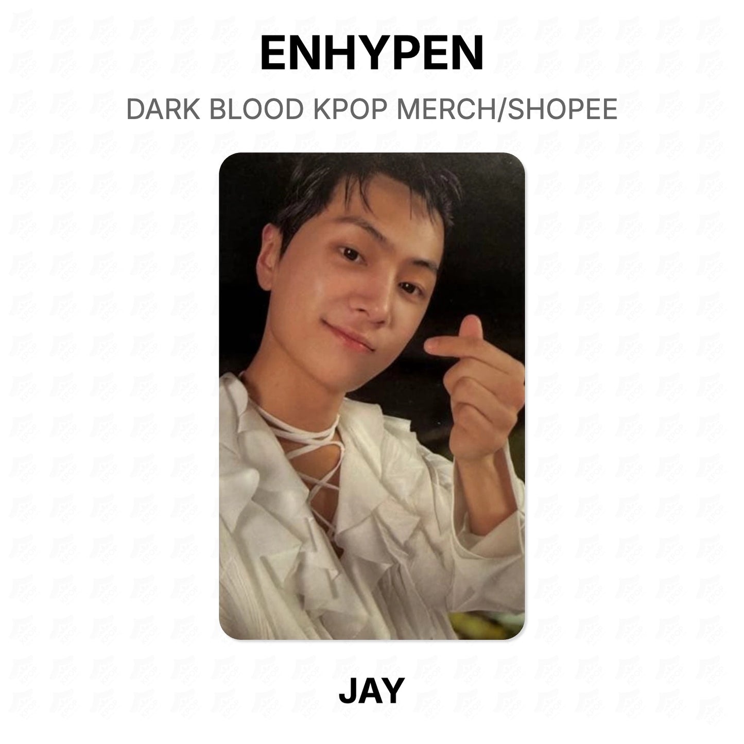 ENHYPEN DARK BLOOD KPOP MERCH/SHOPEE Official Photocard