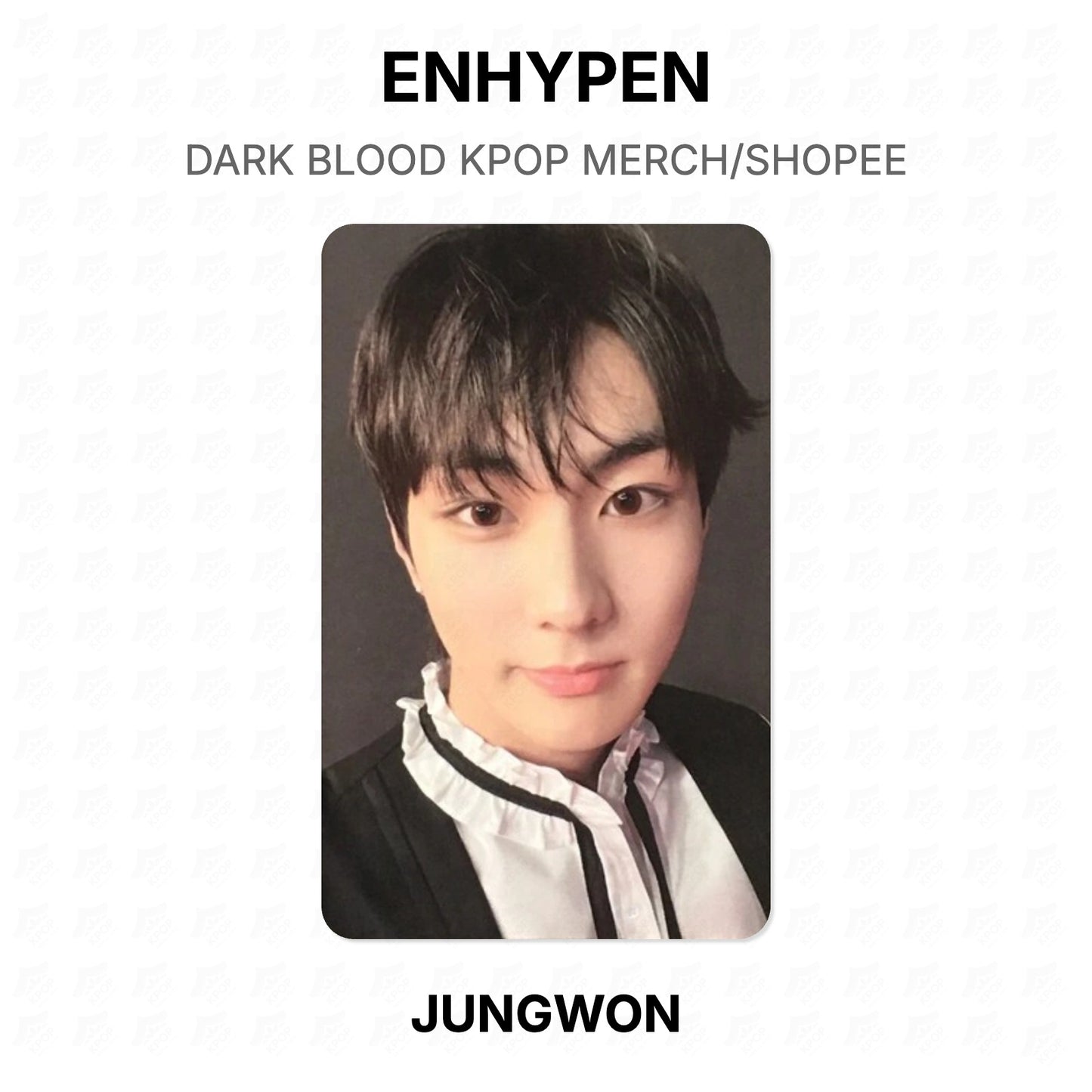 ENHYPEN DARK BLOOD KPOP MERCH/SHOPEE Official Photocard