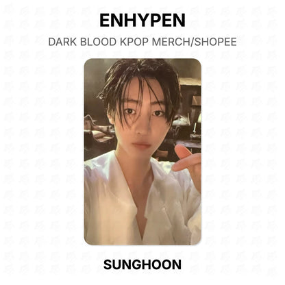 ENHYPEN DARK BLOOD KPOP MERCH/SHOPEE Official Photocard