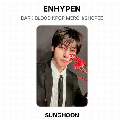 ENHYPEN DARK BLOOD KPOP MERCH/SHOPEE Official Photocard