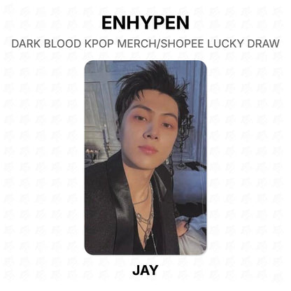 ENHYPEN DARK BLOOD KPOP MERCH/SHOPEE LUCKY DRAW Official Photocard