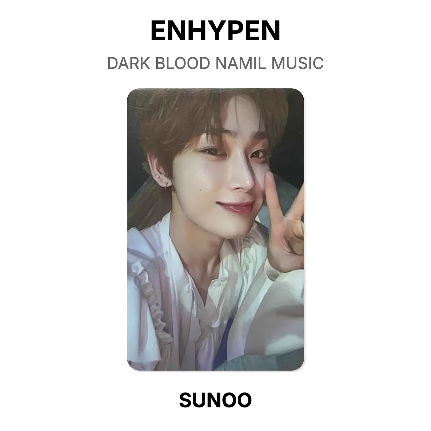 ENHYPEN DARK BLOOD NAMIL MUSIC Official Photocard