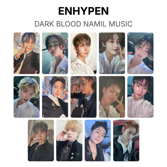 ENHYPEN DARK BLOOD NAMIL MUSIC Official Photocard