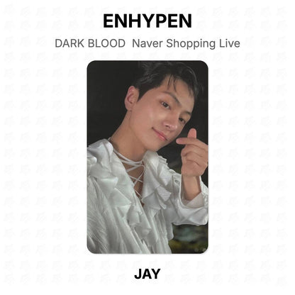 ENHYPEN DARK BLOOD Naver Shopping Live Offizielle Fotokarte