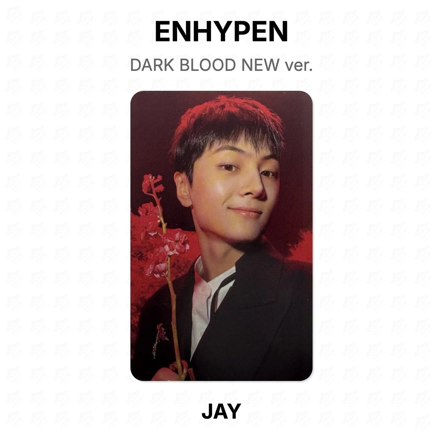 ENHYPEN DARK BLOOD NEW ver. Official Photocard