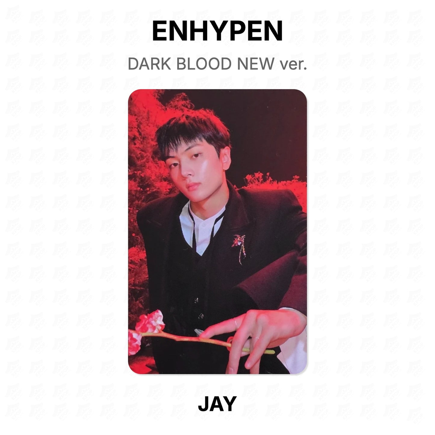 ENHYPEN DARK BLOOD NEW ver. Official Photocard