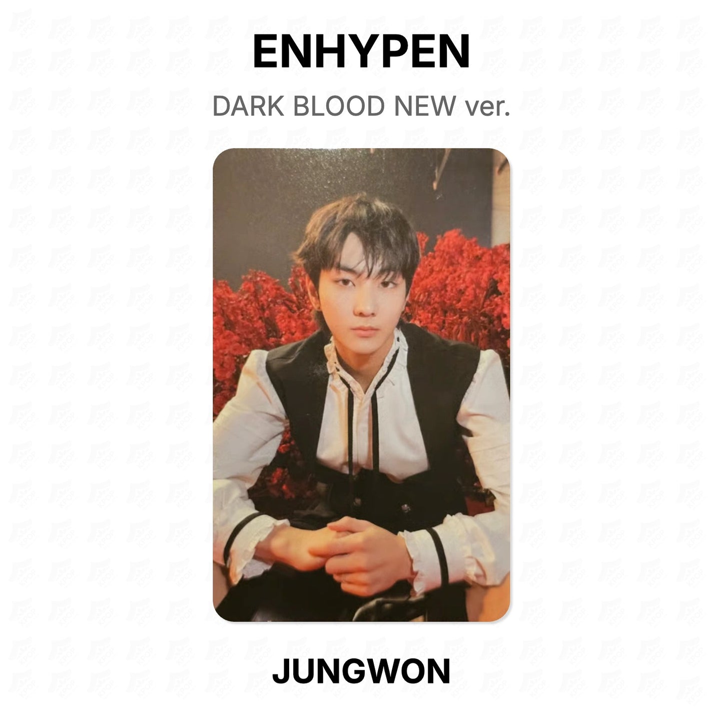 ENHYPEN DARK BLOOD NEW ver. Official Photocard