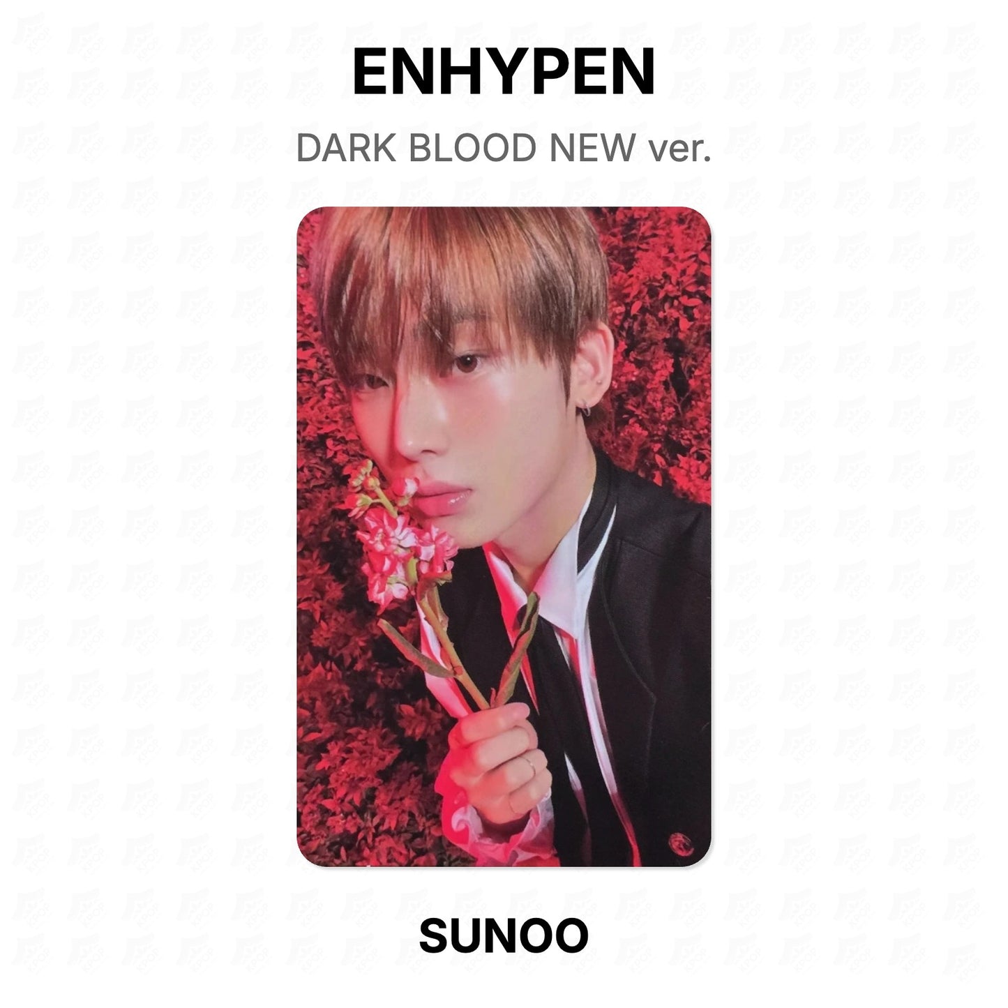 ENHYPEN DARK BLOOD NEW ver. Official Photocard