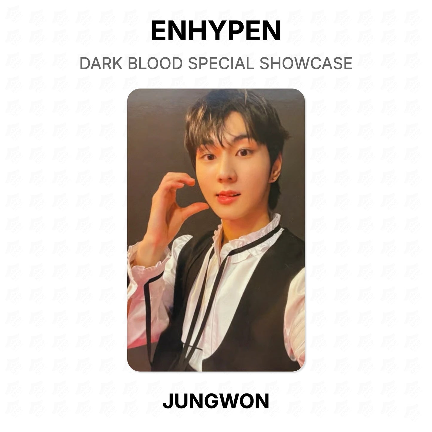 ENHYPEN DARK BLOOD SPECIAL SHOWCASE Official Photocard