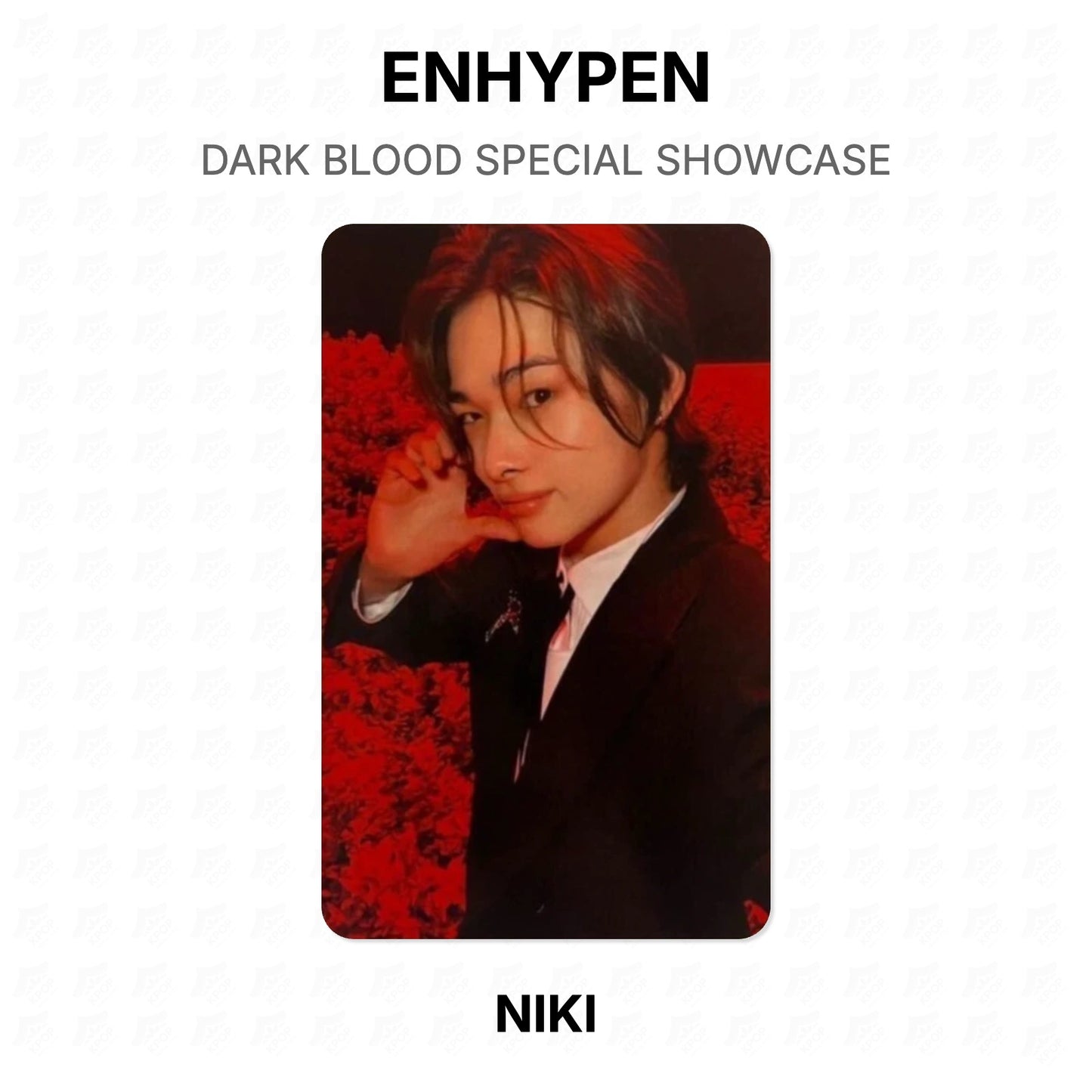 ENHYPEN DARK BLOOD SPECIAL SHOWCASE Official Photocard