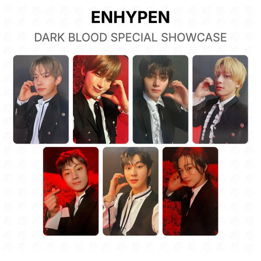 ENHYPEN DARK BLOOD SPECIAL SHOWCASE Official Photocard