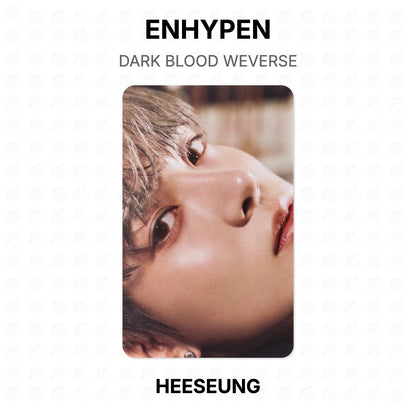 ENHYPEN DARK BLOOD WEVERSE Official Photocard