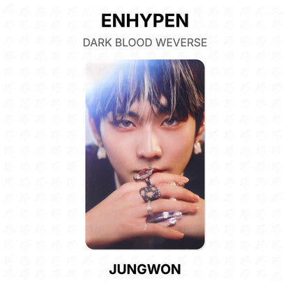 ENHYPEN DARK BLOOD WEVERSE Official Photocard