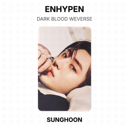ENHYPEN DARK BLOOD WEVERSE Official Photocard