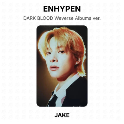 ENHYPEN DARK BLOOD Weverse Albums ver. Official Photocard