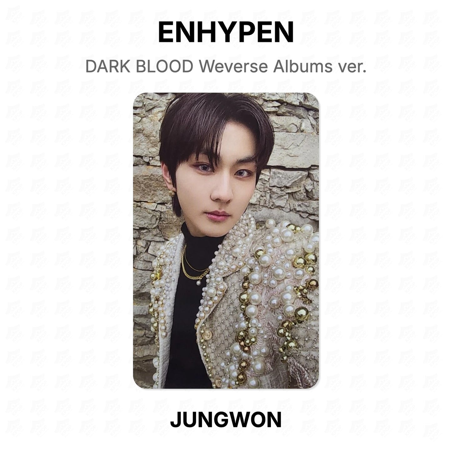 ENHYPEN DARK BLOOD Weverse Albums ver. Official Photocard