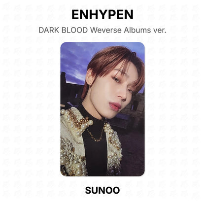 ENHYPEN DARK BLOOD Weverse Albums ver. Official Photocard