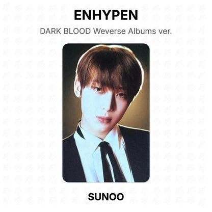 ENHYPEN DARK BLOOD Weverse Albums ver. Official Photocard