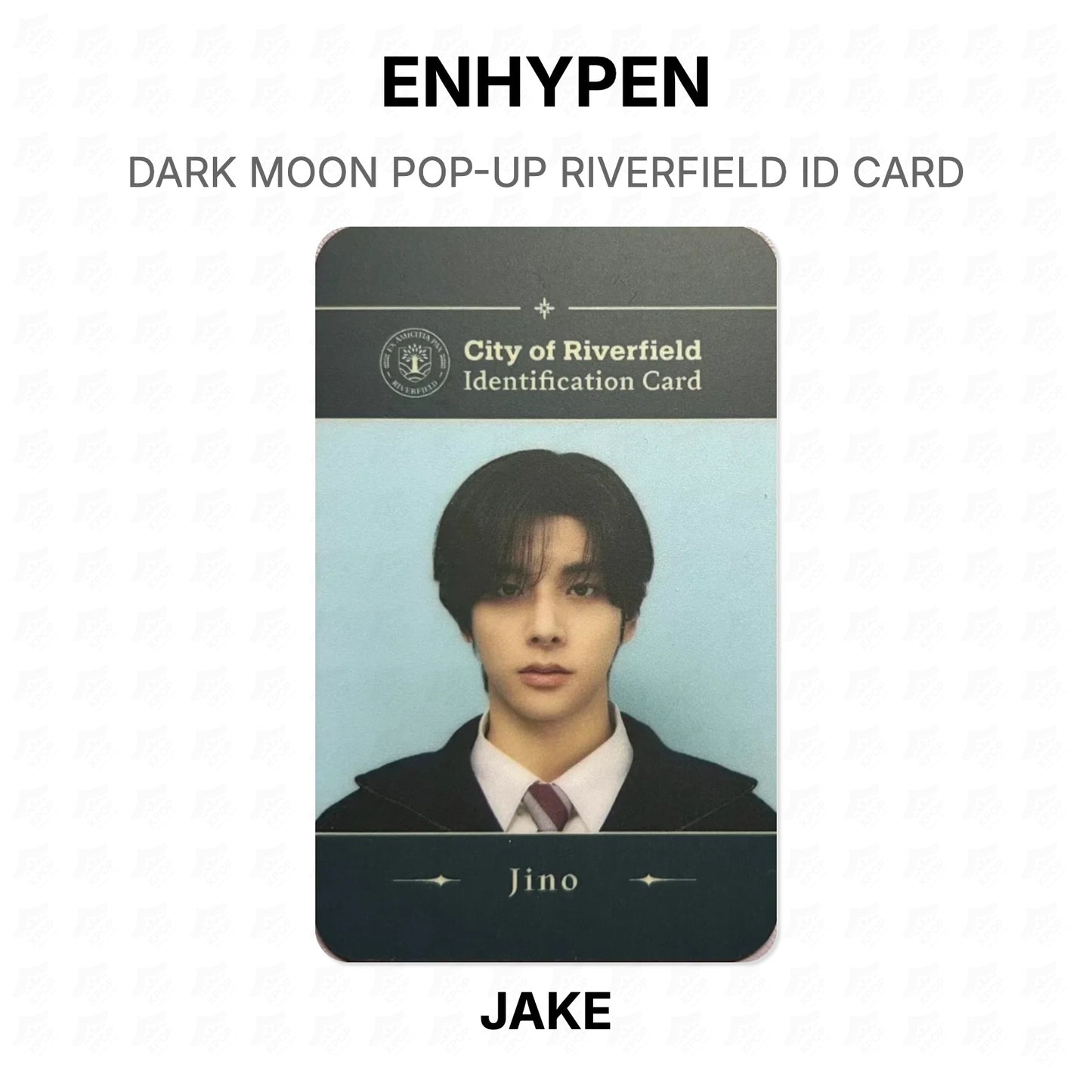 ENHYPEN DARK MOON POP-UP RIVERFIELD ID CARD Official Photocard