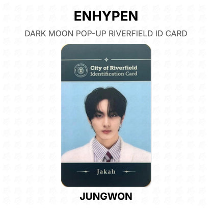 ENHYPEN DARK MOON POP-UP RIVERFIELD ID CARD Official Photocard