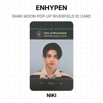 ENHYPEN DARK MOON POP-UP RIVERFIELD ID CARD Official Photocard