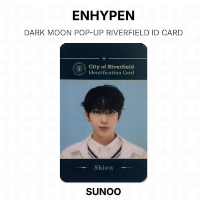 ENHYPEN DARK MOON POP-UP RIVERFIELD ID CARD Official Photocard