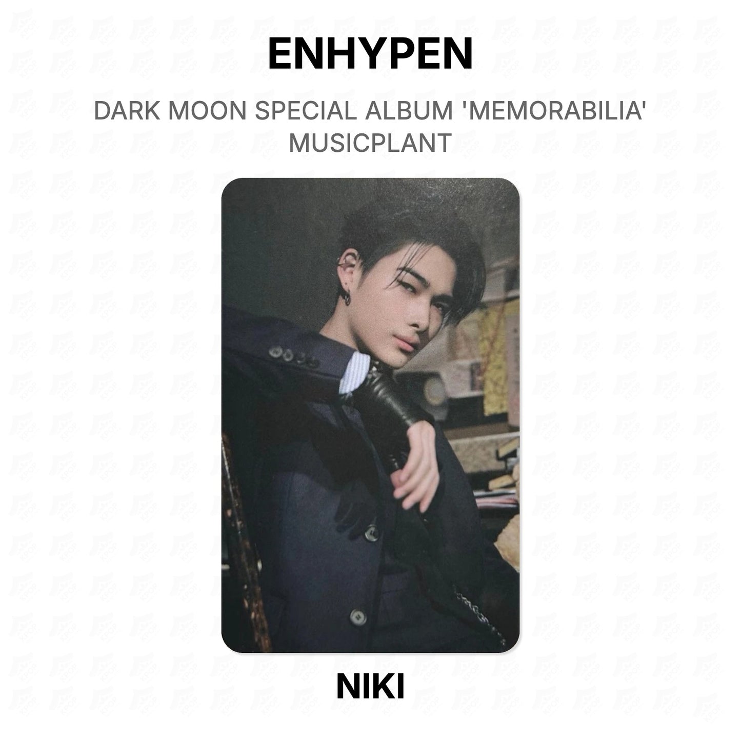 ENHYPEN DARK MOON SPECIAL ALBUM 'MEMORABILIA' MUSICPLANT Official Photocard