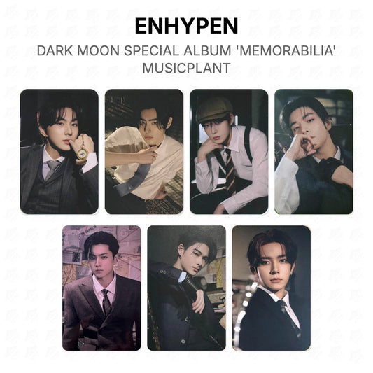 ENHYPEN DARK MOON SPECIAL ALBUM 'MEMORABILIA' MUSICPLANT Official Photocard