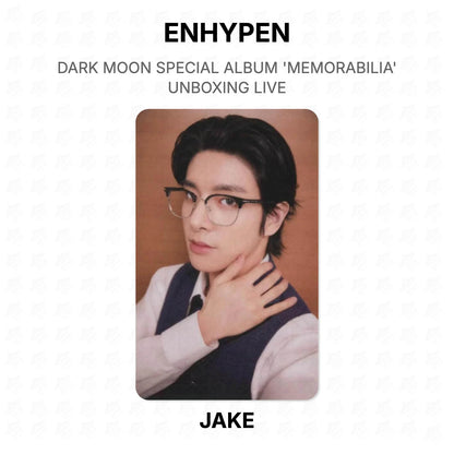 ENHYPEN DARK MOON SPECIAL ALBUM 'MEMORABILIA' UNBOXING LIVE Official Photocard
