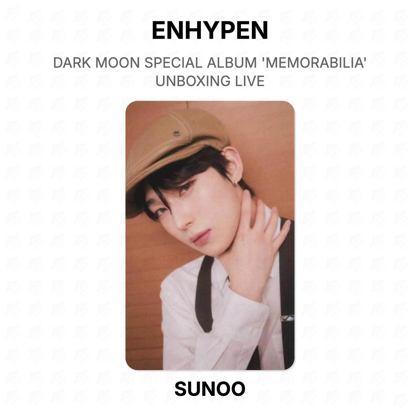 ENHYPEN DARK MOON SPECIAL ALBUM 'MEMORABILIA' UNBOXING LIVE Official Photocard