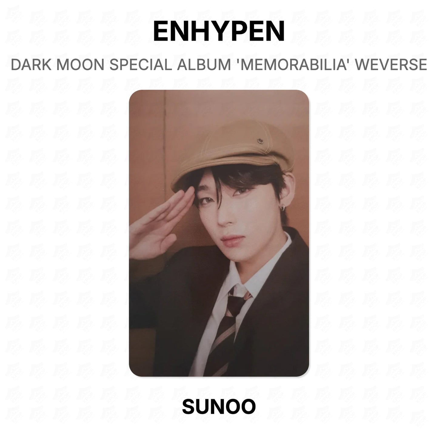 ENHYPEN DARK MOON SPECIAL ALBUM 'MEMORABILIA' WEVERSE Official Photocard