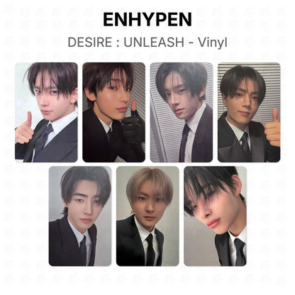 ENHYPEN DESIRE : UNLEASH - Vinyl Offizielle Fotokarte