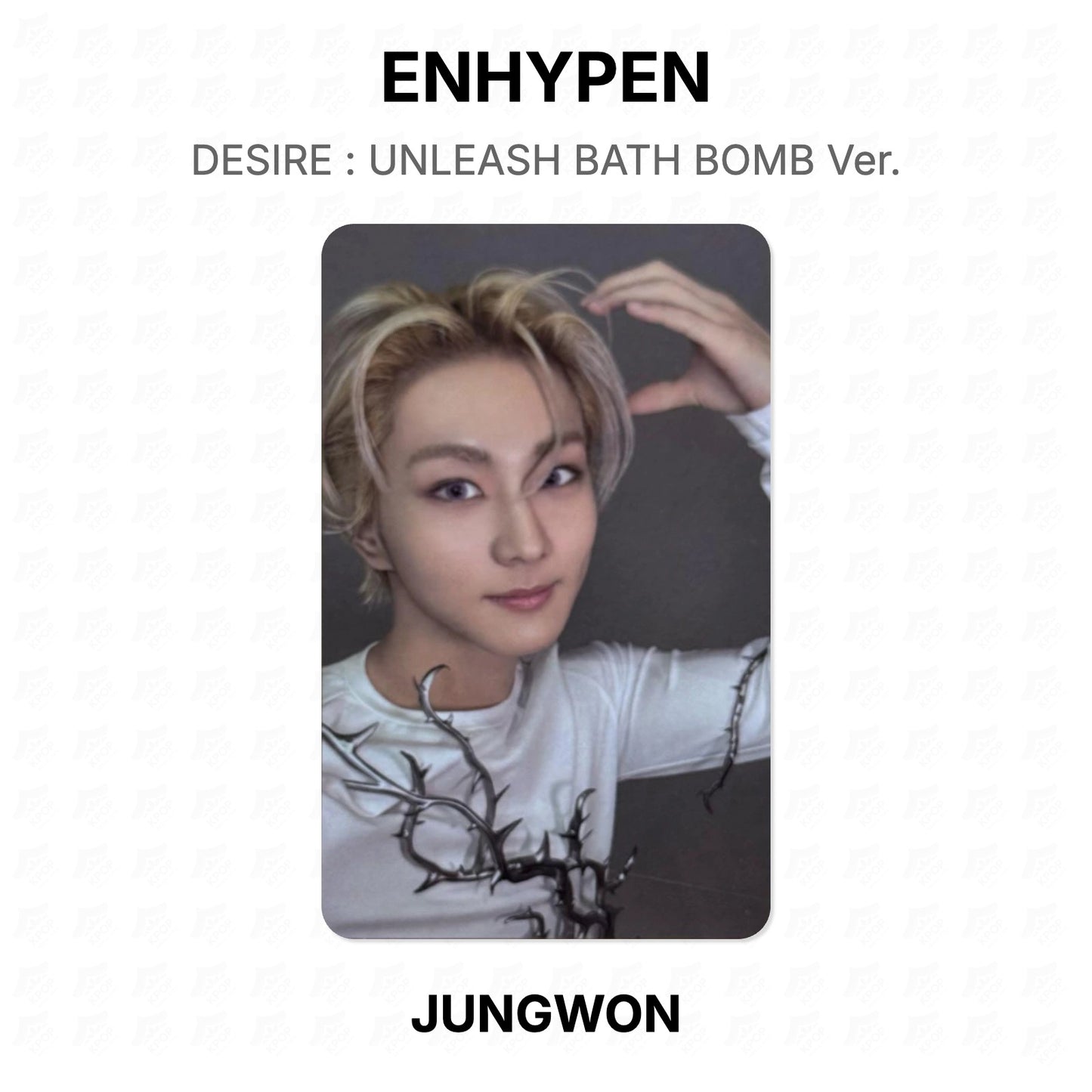 ENHYPEN DESIRE : UNLEASH BATH BOMB Ver. Offizielle Fotokarte