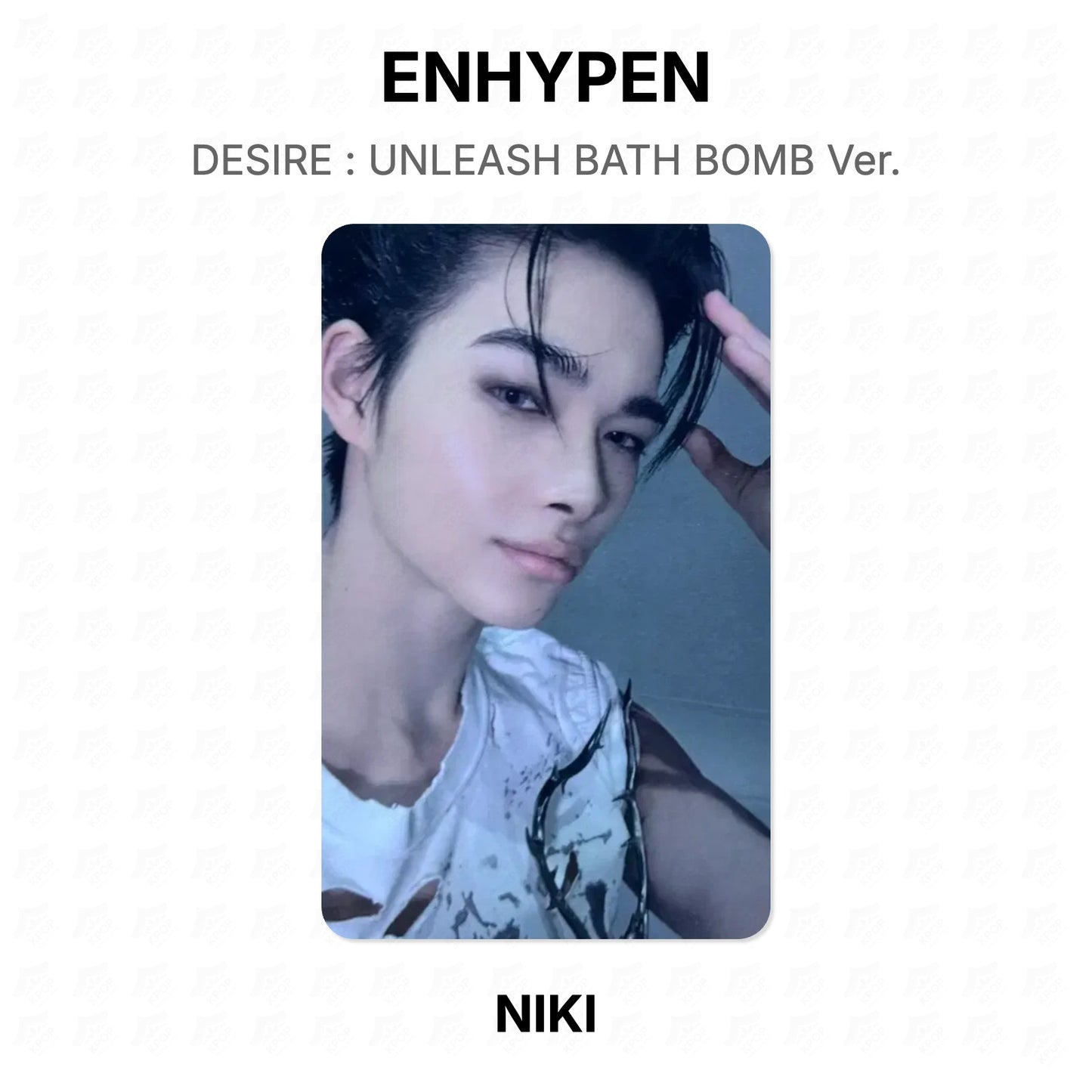 ENHYPEN DESIRE : UNLEASH BATH BOMB Ver. Offizielle Fotokarte