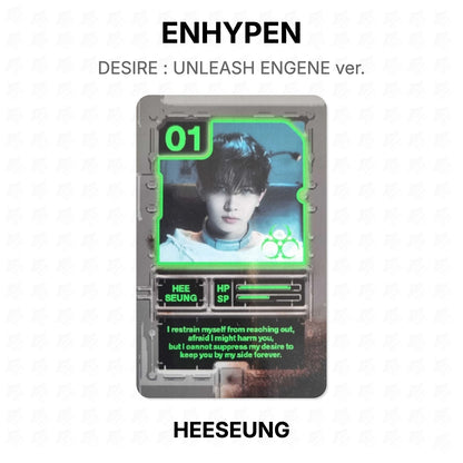 ENHYPEN DESIRE : UNLEASH ENGENE Ver. Offizielle Fotokarte