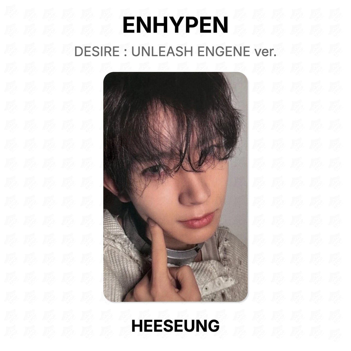 ENHYPEN DESIRE : UNLEASH ENGENE Ver. Offizielle Fotokarte