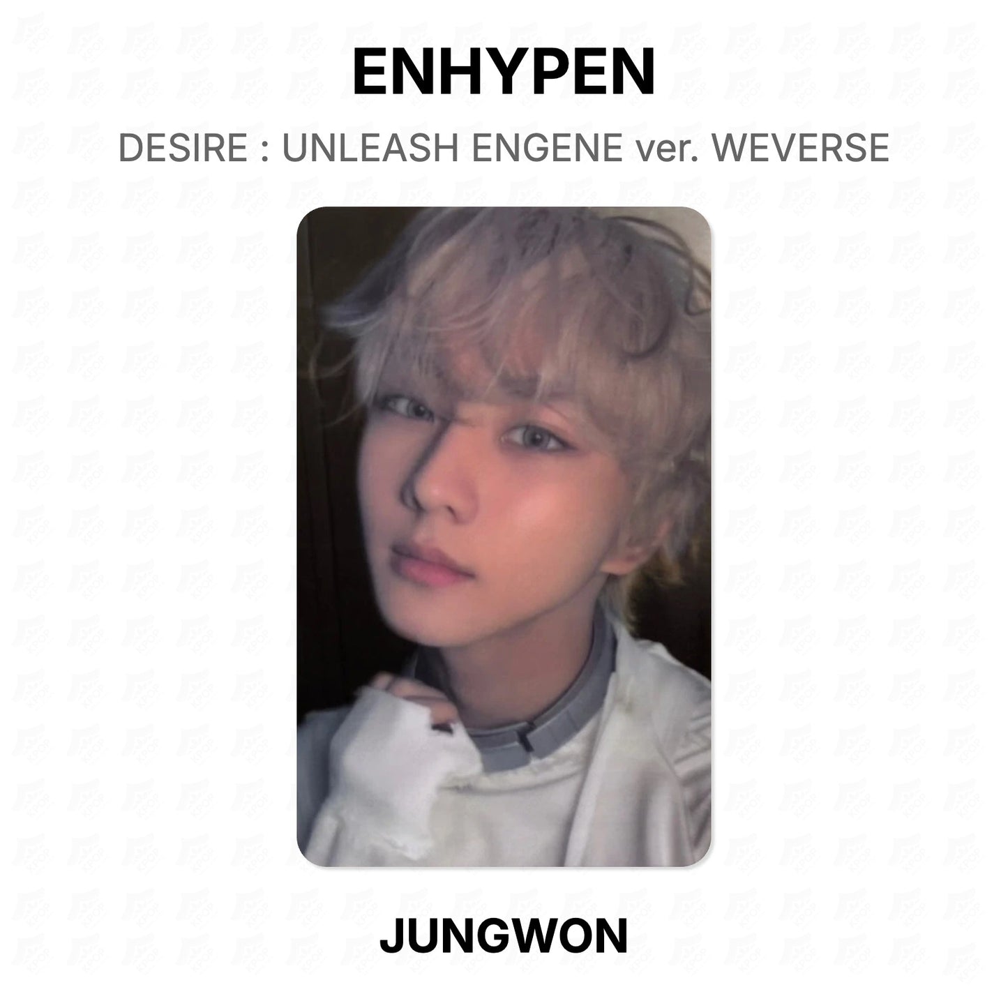 ENHYPEN DESIRE : UNLEASH ENGENE ver. WEVERSE Official Photocard