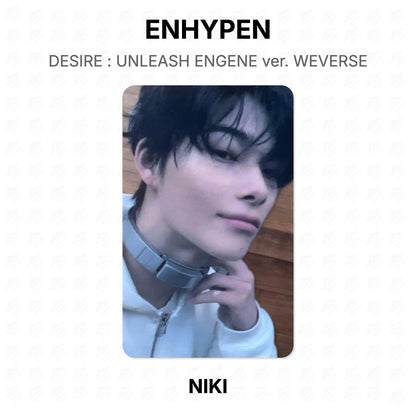ENHYPEN DESIRE : UNLEASH ENGENE ver. WEVERSE Official Photocard