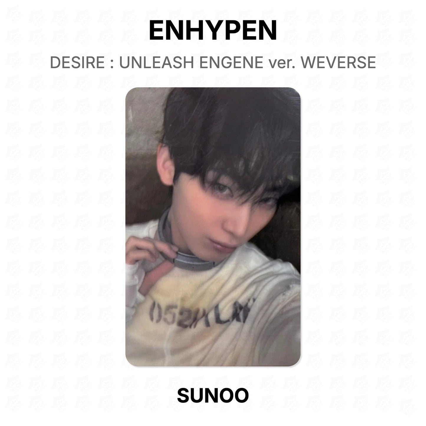 ENHYPEN DESIRE : UNLEASH ENGENE ver. WEVERSE Official Photocard