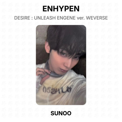 ENHYPEN DESIRE : UNLEASH ENGENE ver. WEVERSE Official Photocard