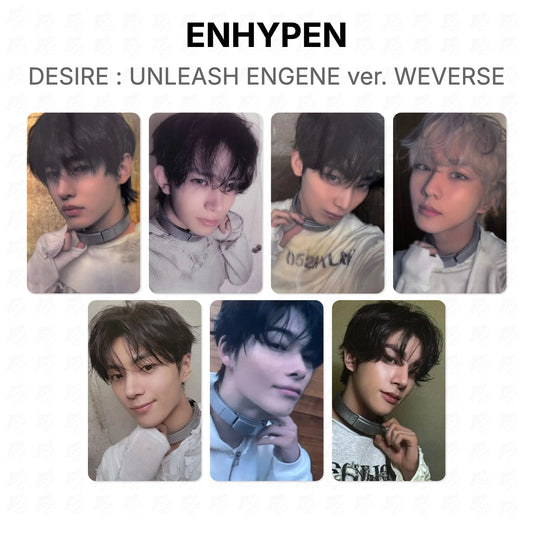 ENHYPEN DESIRE : UNLEASH ENGENE ver. WEVERSE Official Photocard