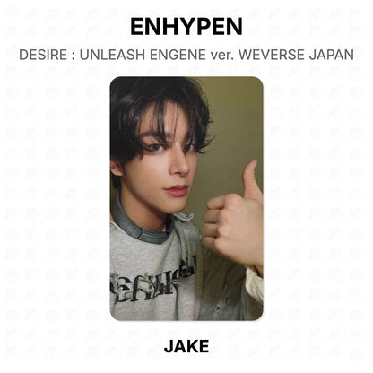 ENHYPEN DESIRE : UNLEASH ENGENE ver. WEVERSE JAPAN Official Photocard