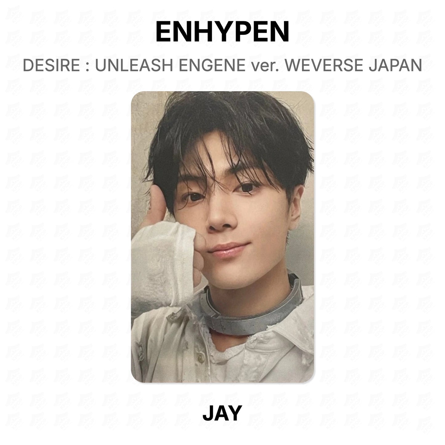 ENHYPEN DESIRE : UNLEASH ENGENE ver. WEVERSE JAPAN Official Photocard