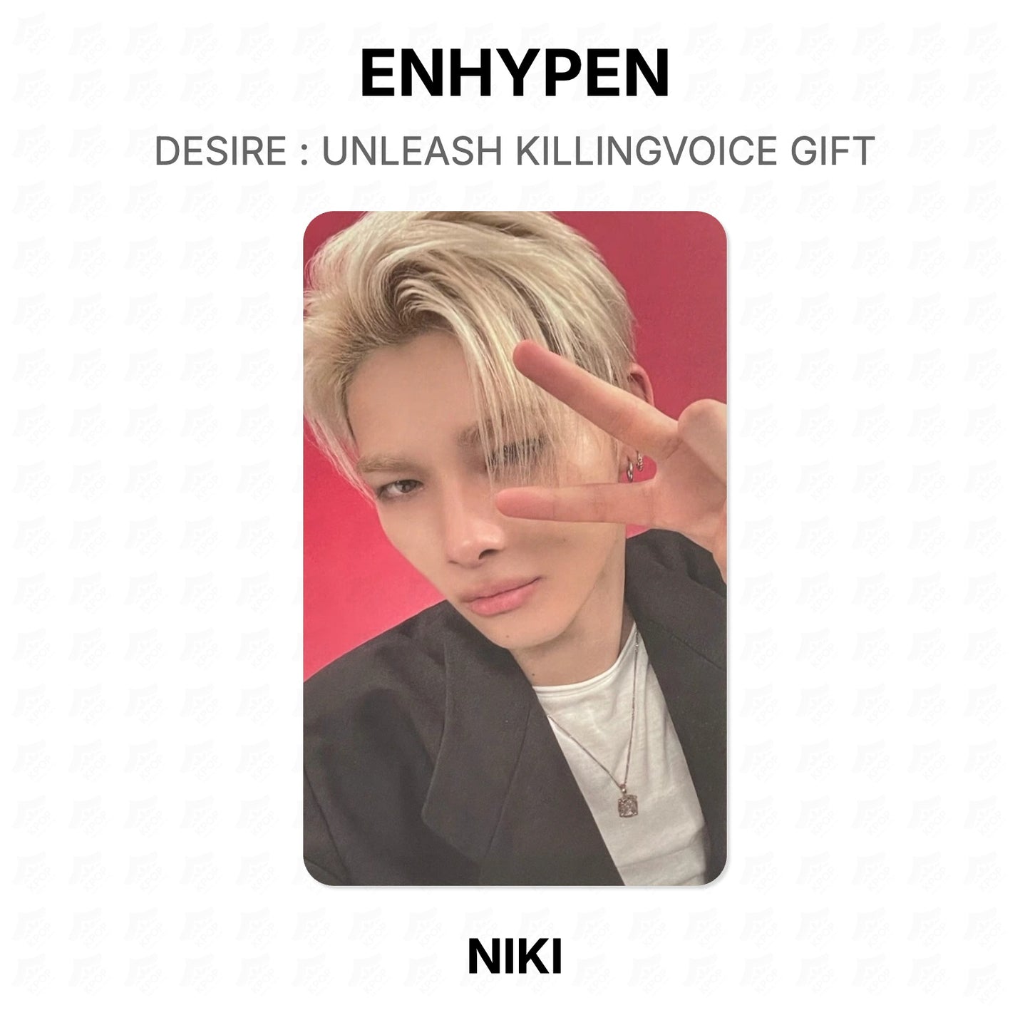 ENHYPEN DESIRE : UNLEASH KILLINGVOICE GIFT Official Photocard